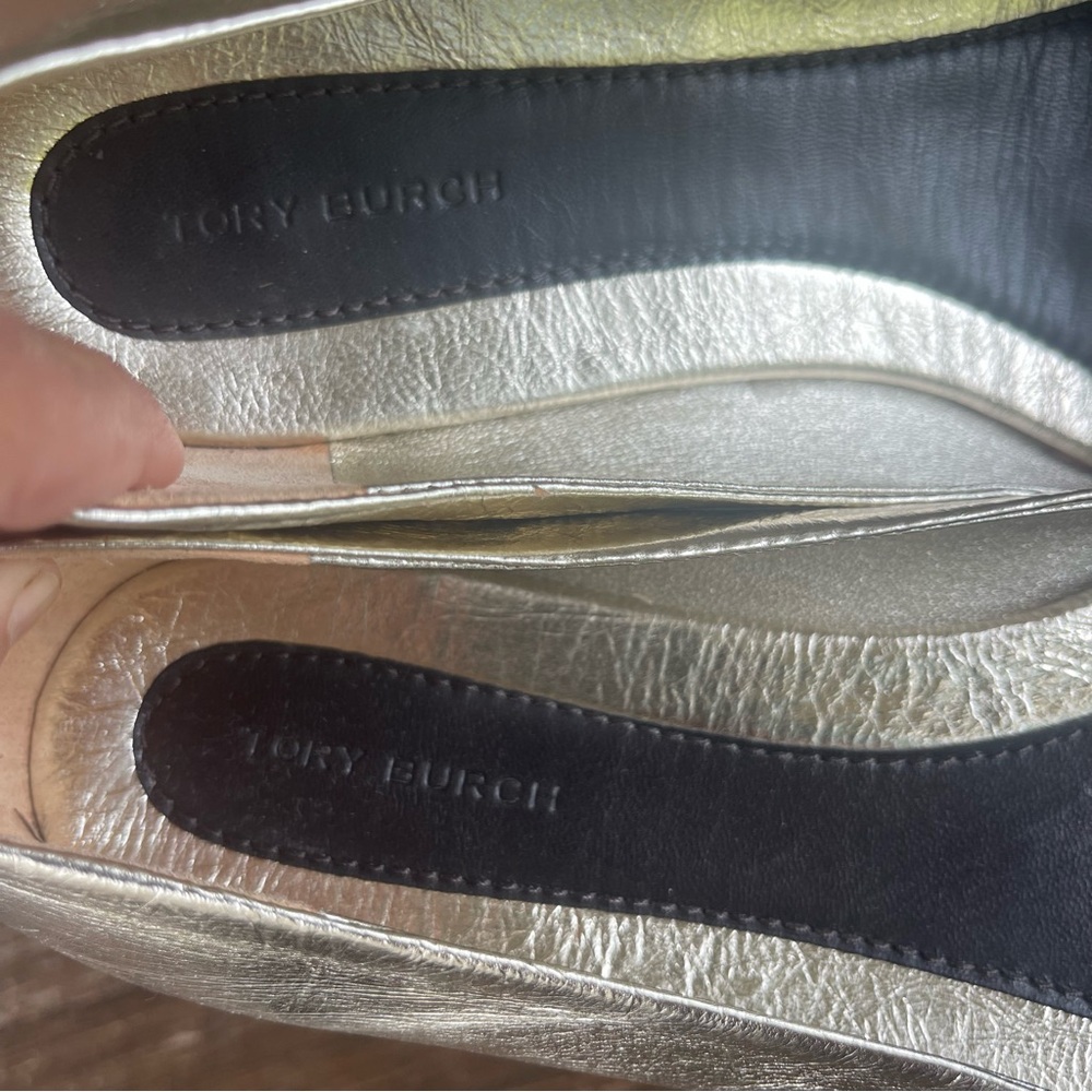 Tory Burch Georgia Ballet Flat Size 8.5 sb3 - Picture 8 of 10
